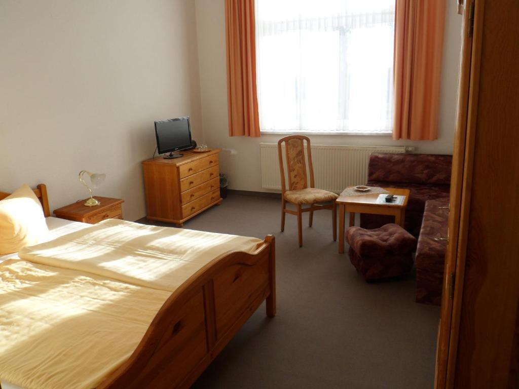 Stadtsee-Pension Темплин Стая снимка